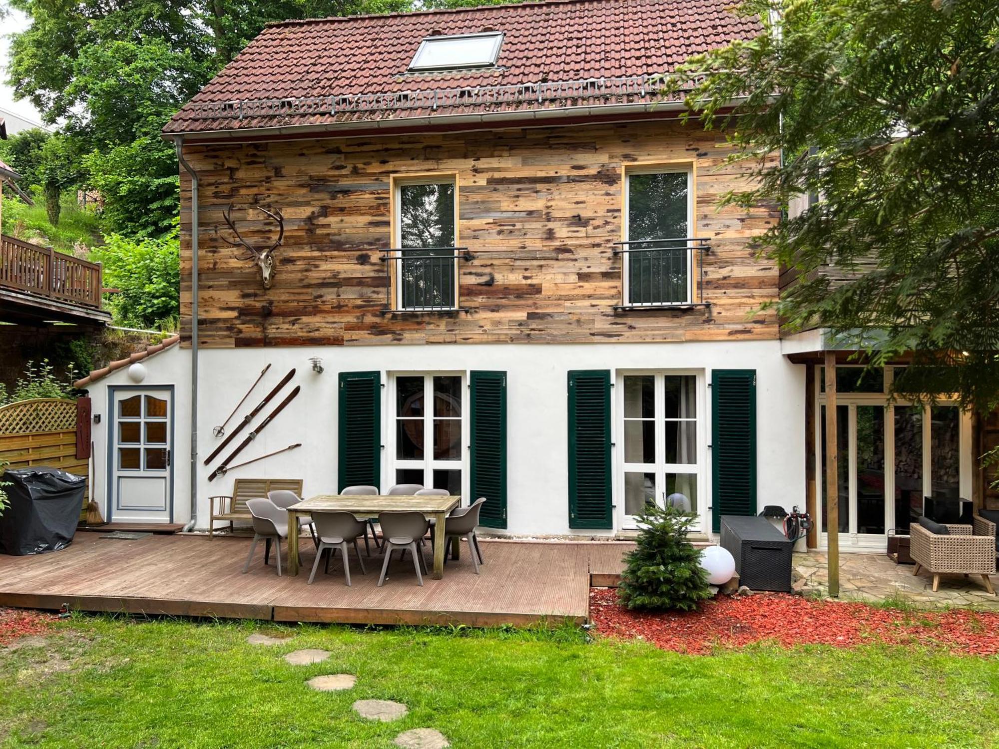 Chalet Ferienhaus 드레스덴 외부 사진